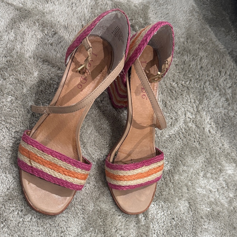 Sam Edelman Multicolor Striped Sandals